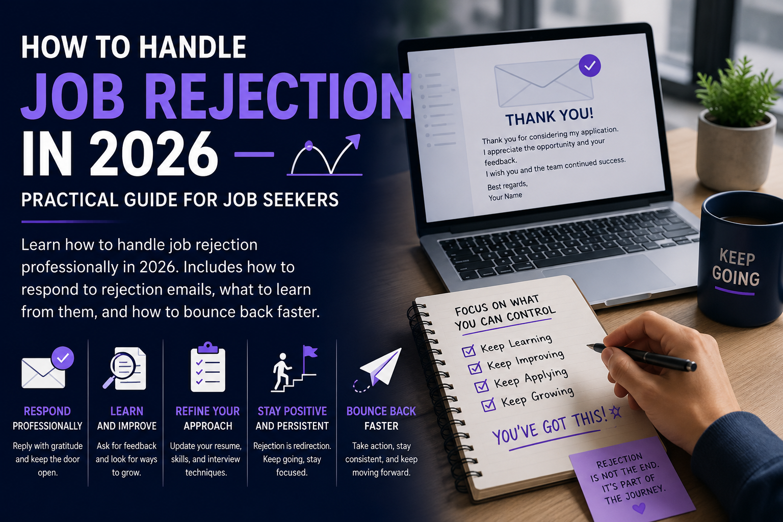 How to Handle Job Rejection in 2026 — Practical Guide for Job Seekers